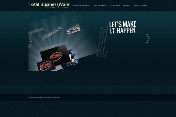 totalbusinessware.com site used Optimasales
