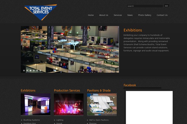 totaleventservices.com.au site used Innovaconstruct