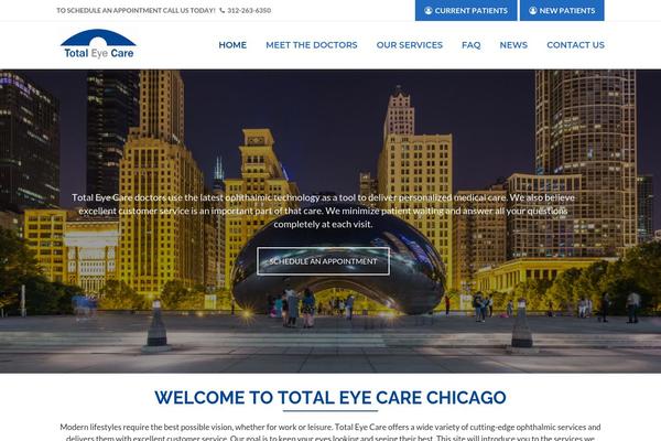 totaleyecarechicago.com site used Theme-wsec