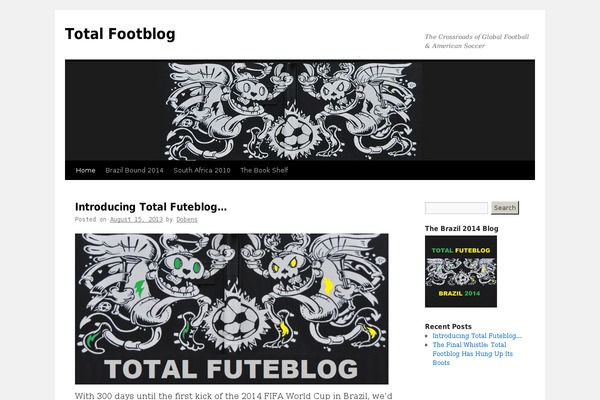 totalfootblog.com site used Twenty Ten