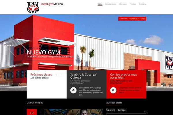 totalgymmexico.com site used Totalgymmx