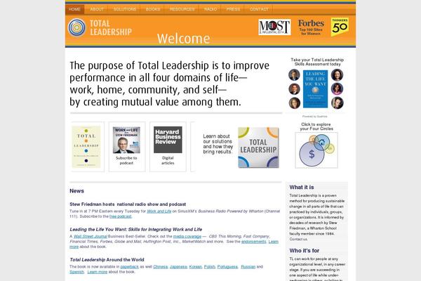 totalleadership.org site used Total-leadership