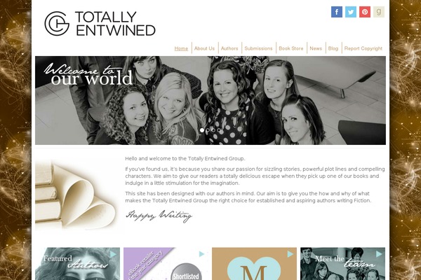 Totally theme site design template sample