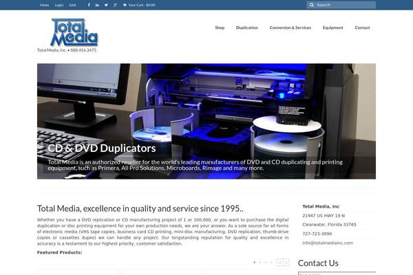 Virtue theme site design template sample