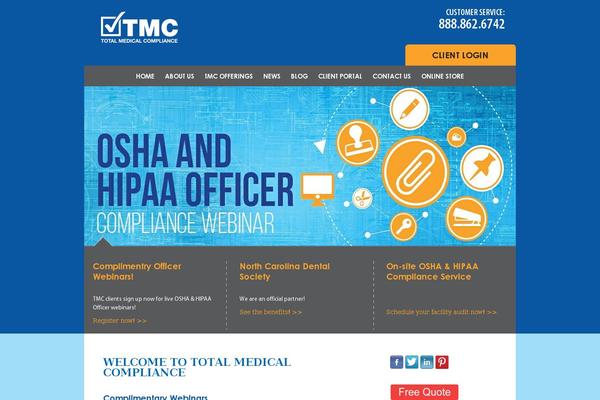 totalmedicalcompliance.com site used Tmc-new