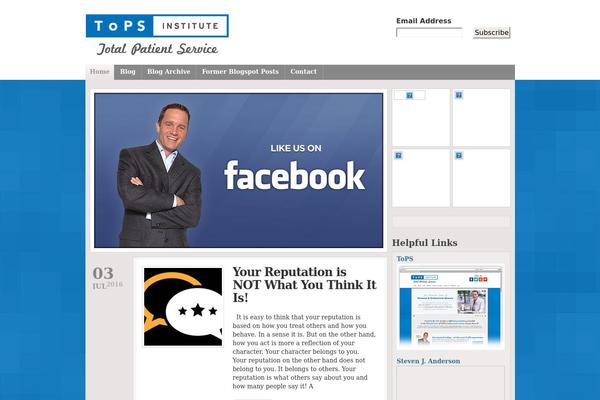 totalpatientserviceblog.com site used Community2