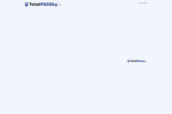 totalpozicky.sk site used Totalpozicky