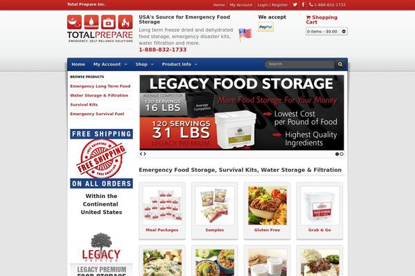 totalprepare.com site used Totalprepare