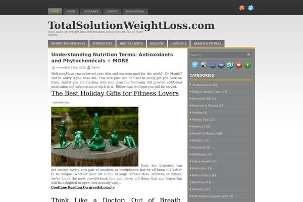 totalsolutionweightloss.com site used Recreate