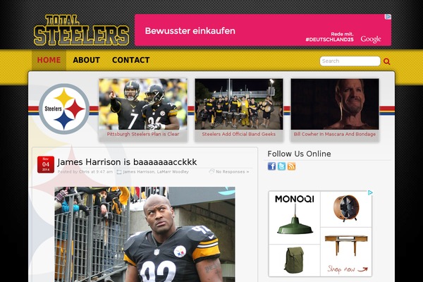 Suffusion theme site design template sample