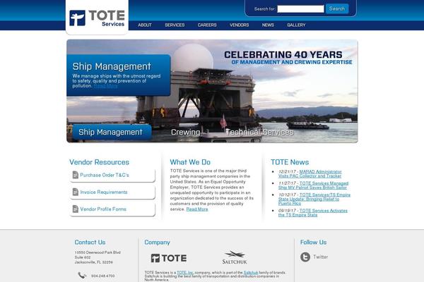 toteservices.com site used Tote-custom