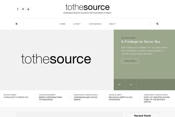 tothesource.org site used Tothesource-2015