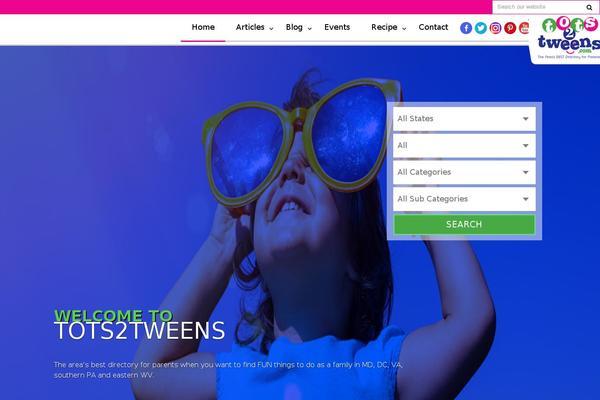 tots2tweens.com site used Tots2tweens