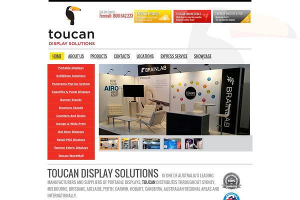 toucan.com.au site used Toucan
