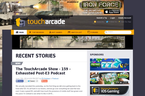 Podcasting Plugin by TSG website example screenshot