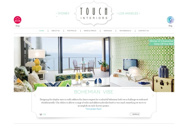 Enfold theme site design template sample