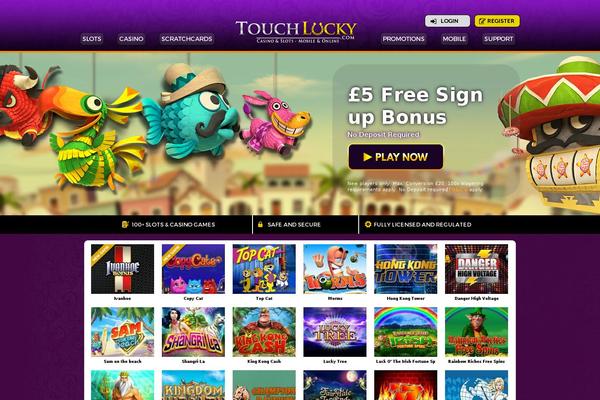 touchlucky.com site used Touchlucky