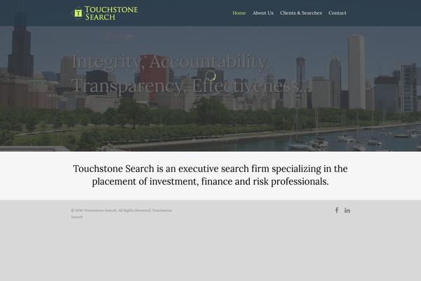 Salient theme site design template sample