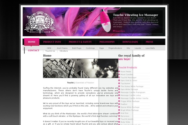 touchyourpassion.com site used Wp-rs14