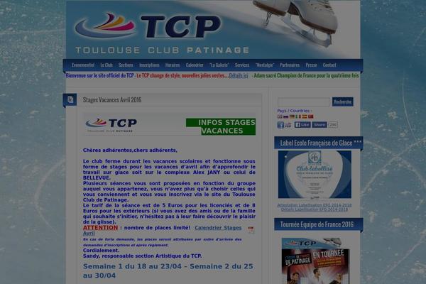 toulouseclubpatinage.com site used Blogolife-rg201