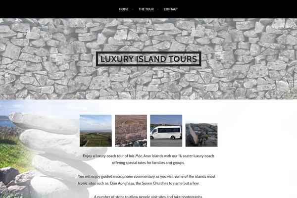 Argent theme site design template sample