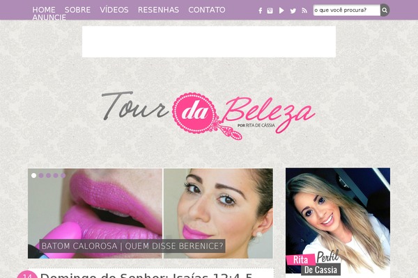 tourdabeleza.com.br site used Novablog