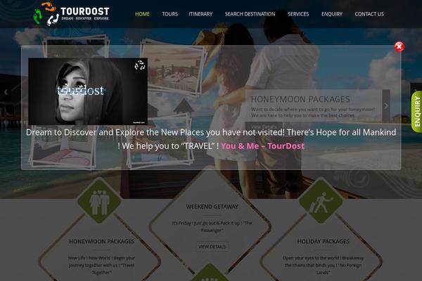 tourdost.com site used Tourdost
