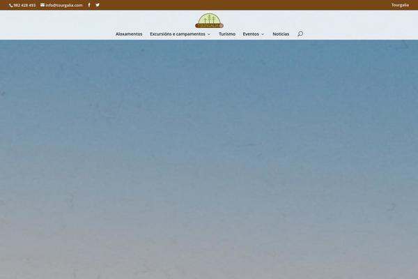Divi theme site design template sample