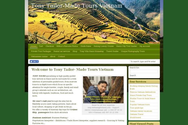 Travel Eye theme site design template sample