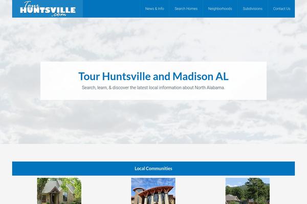 tourhuntsville.com site used AgentPress Pro