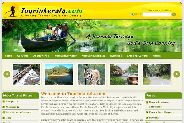 tourinkerala.com site used Journaltheme