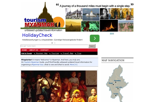 tourism-myanmar.com site used Myanmar