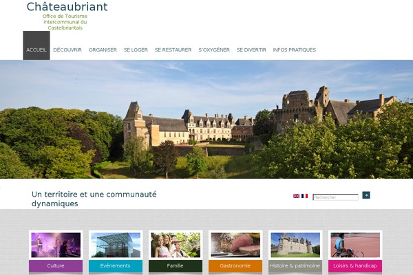 tourisme-chateaubriant.fr site used Chateaubriant