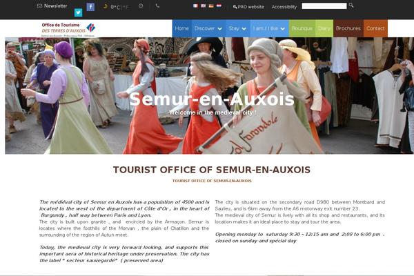 tourisme-semur.fr site used Lovetravel