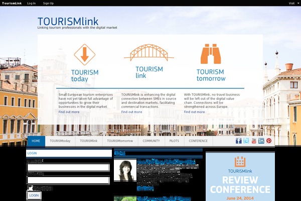 tourismlink.eu site used Scripted