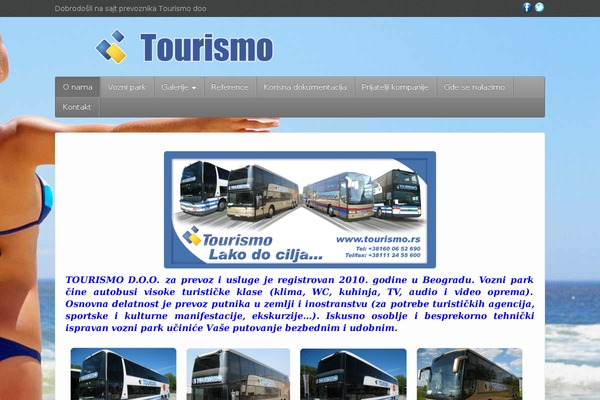 tourismo.rs site used iFeature