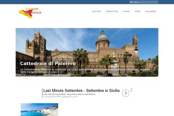 Tempera theme site design template sample