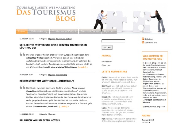 tourismus WordPress theme, websites list used tourismus theme tourismus theme websites examples