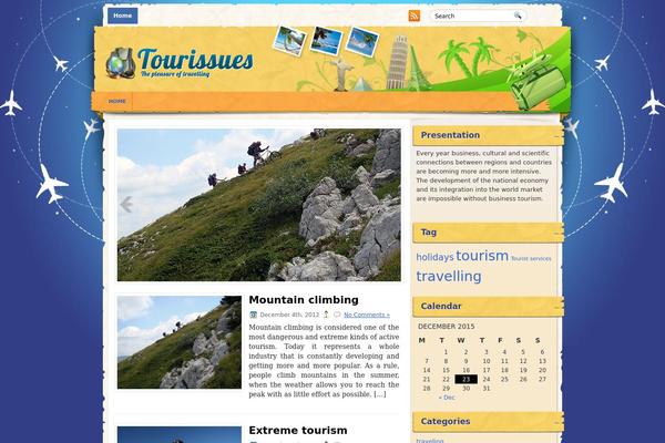 tourissues.com site used Travelzone