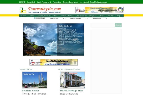 tourmalaysia.com site used Tourmalaysia