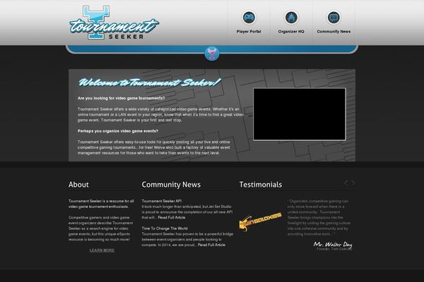 tournamentseeker.com site used Theme1467