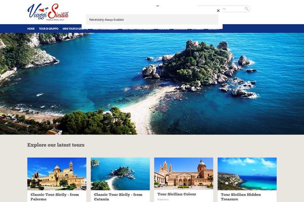 BookYourTravel theme site design template sample