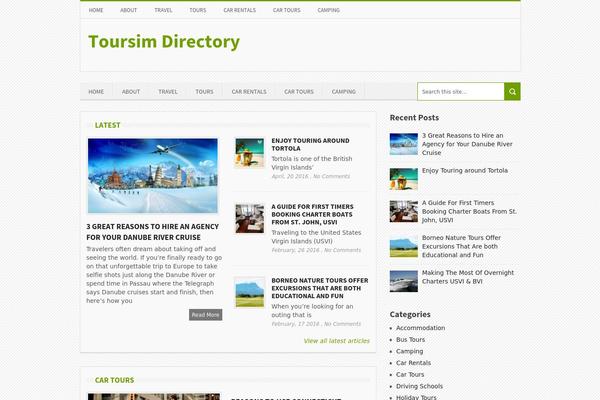 toursimdirectory.com site used Emerald