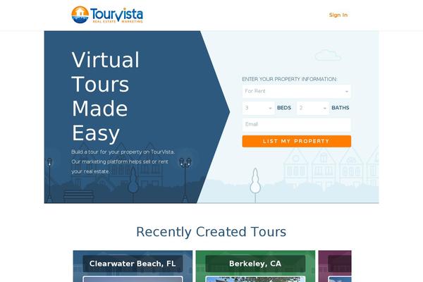 tourvista.com site used Nectar