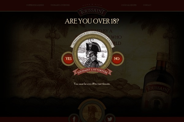 toussaint-liqueur.com site used Toussaint