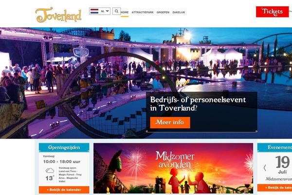 toverland.nl site used Toverland