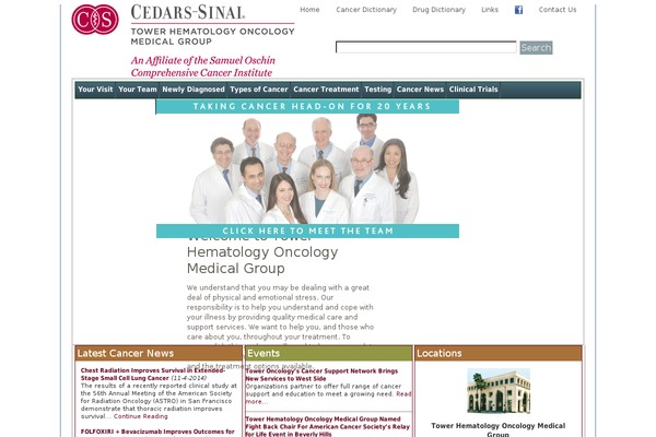 toweroncology.com site used Ccdemo-master-v5