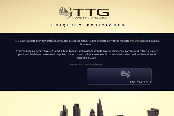 towertradinggroup.com site used Ttg