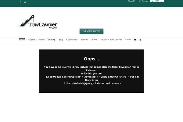 Site using The Events Calendar plugin