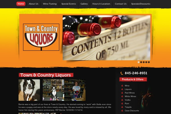 townandcountryliquorstore.com site used Townandcountry